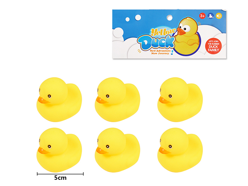 5cm Bath Ducks 6pcs