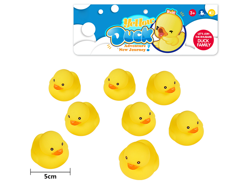 5cm Bath Ducks 6pcs