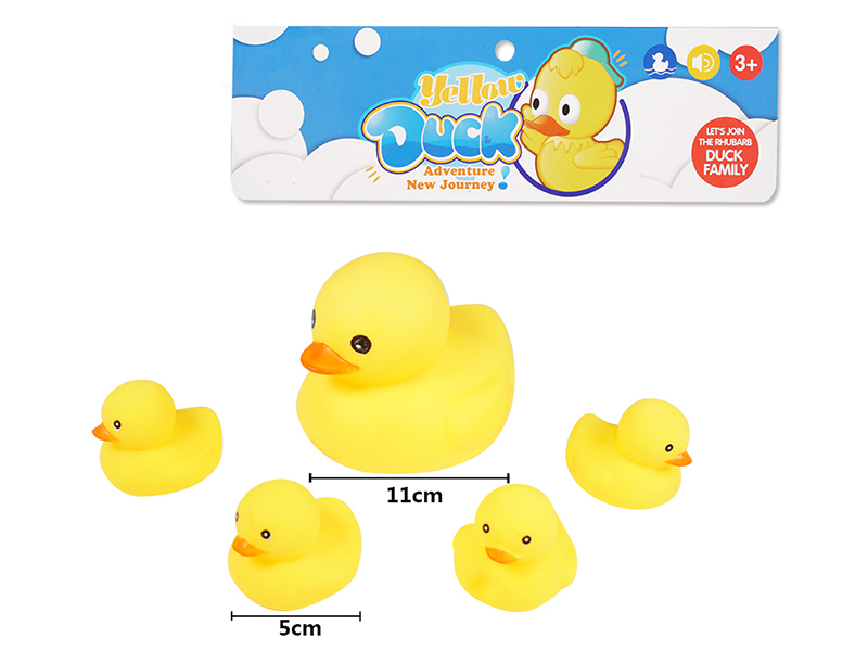 Bath Ducks(11CM/5CM*4)5pcs