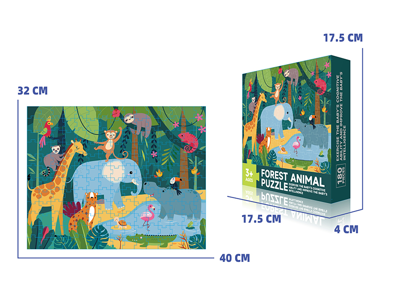 Forest Animal Puzzle 108pcs