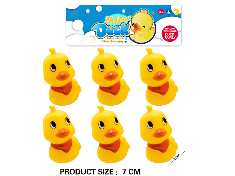 Bath Toys 7cm Duck 6pcs