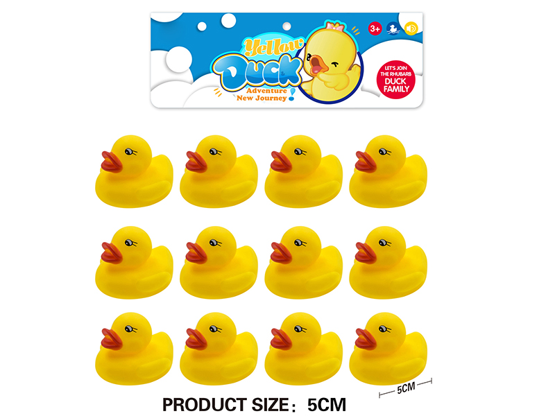 Children's Bath Toy 5cm Duck 12pcs