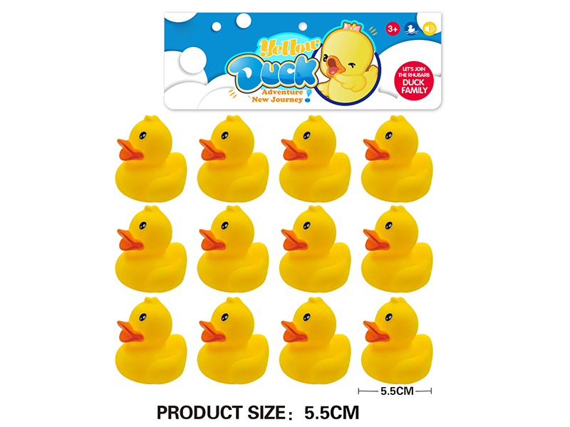 Children's Bath Toy 5.5cm Duck 12pcs