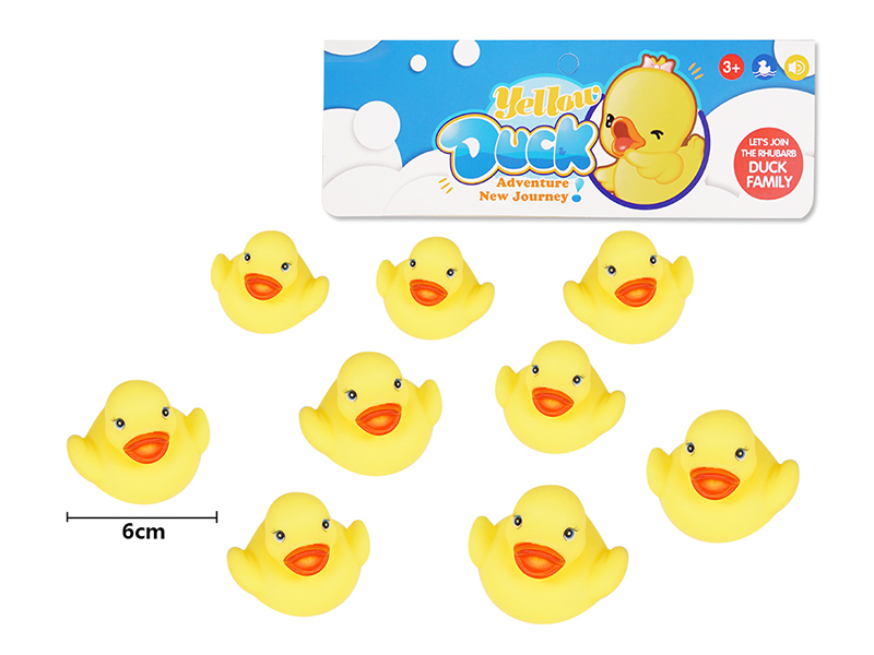 Medium Bath Ducks 9pcs