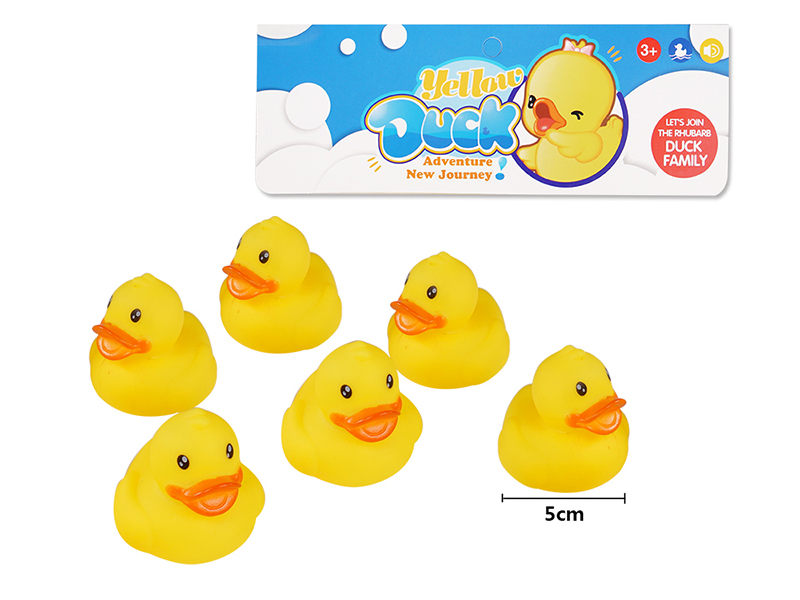 5cm Bath Ducks 6pcs