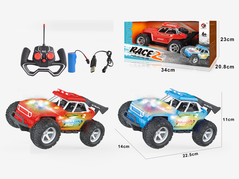 1:18 4CH R/C Off Road Climbing Vehicle