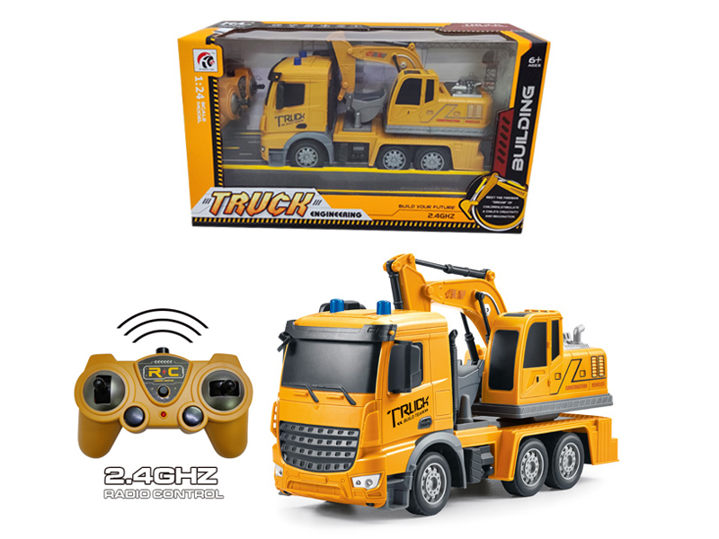 1:24 6CH R/C Excavation Engineering Vehicle
