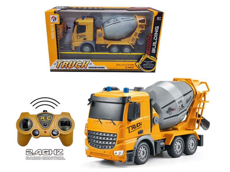 1:24 6CH R/C Mixing Engineering Vehicle