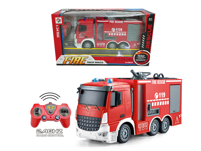 1:24 7CH R/C Water Cannon Fire Truck