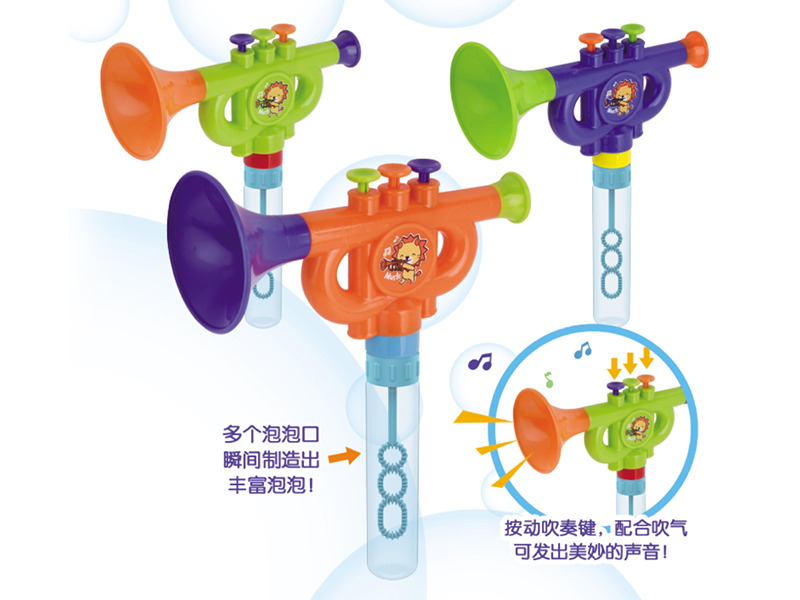 Trumpet & Bubble Sticks 12PCS