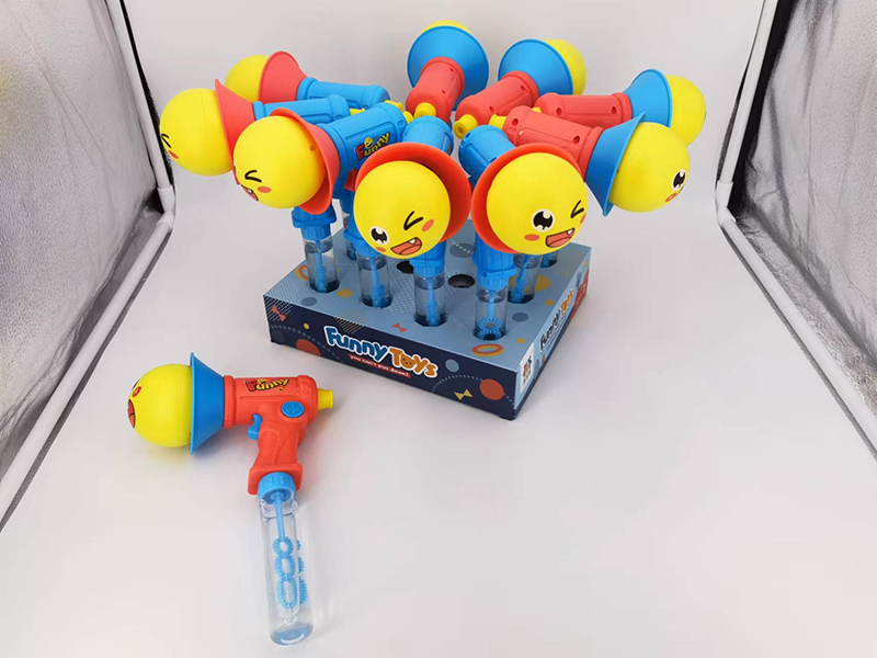 Trumpet Blow Ball & Bubble Sticks 6PCS