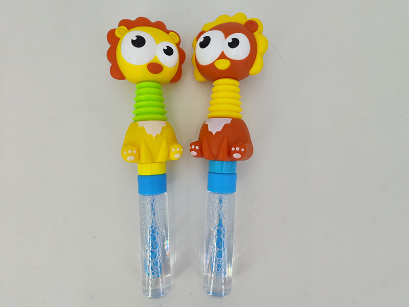 Lion Shake Whistle Toys & Bubble Sticks 12PCS
