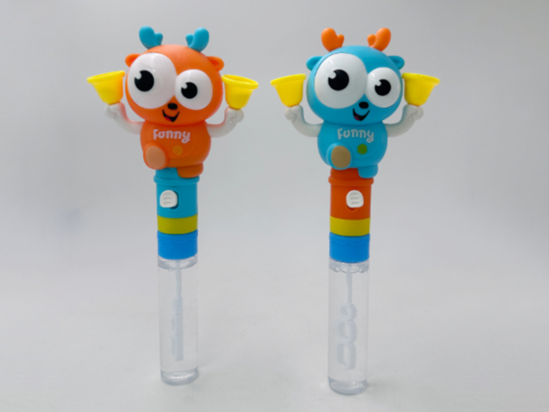 Deer Shake Bell Toys & Bubble Sticks 12PCS