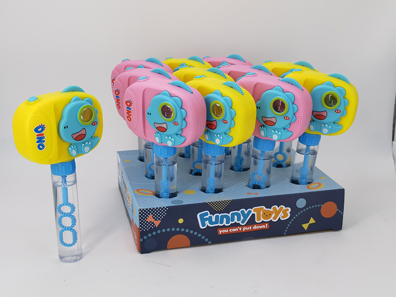 Dinosaur Projection Camera & Bubble Sticks 12PCS