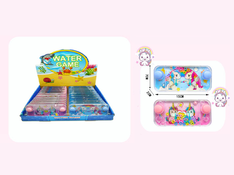 Unicorn Transparent Water Game Toy 24pcs