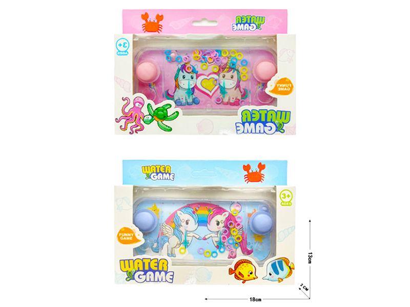 Unicorn Transparent Water Game Toy