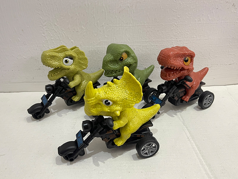 Friction Dinosaur Motorcycle