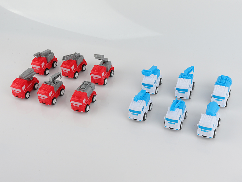 Pull Back Fire Truck