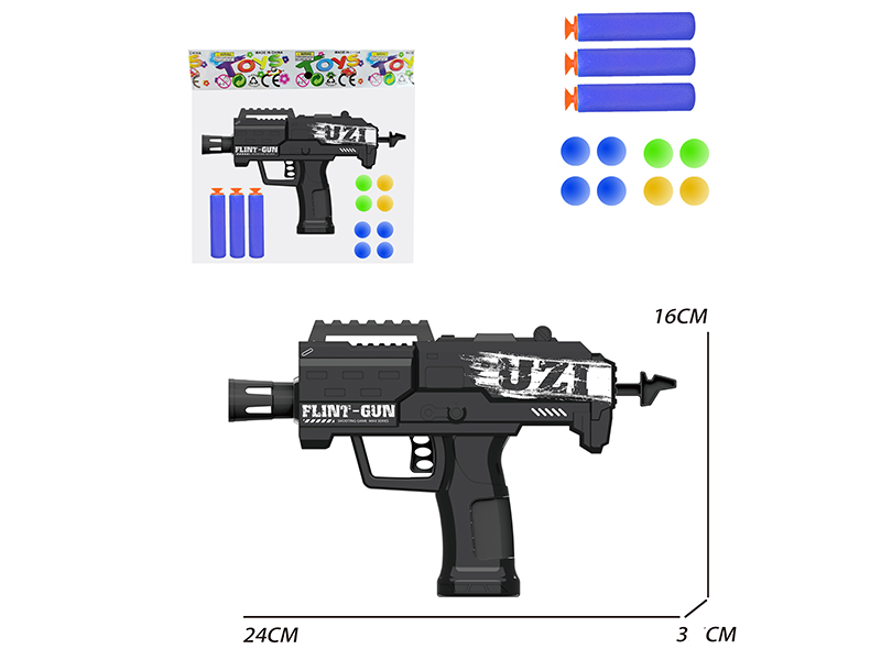 UZI Soft Bullet & Ping-Pong Ball Gun