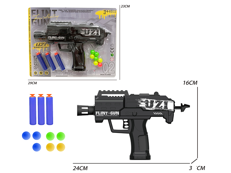 UZI Soft Bullet & Ping-Pong Ball Gun