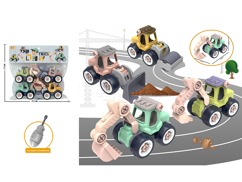 DIY Assembly Engineering Trucks