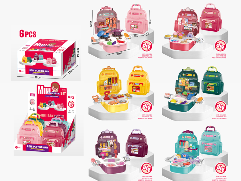 6PCS Mini Backpack