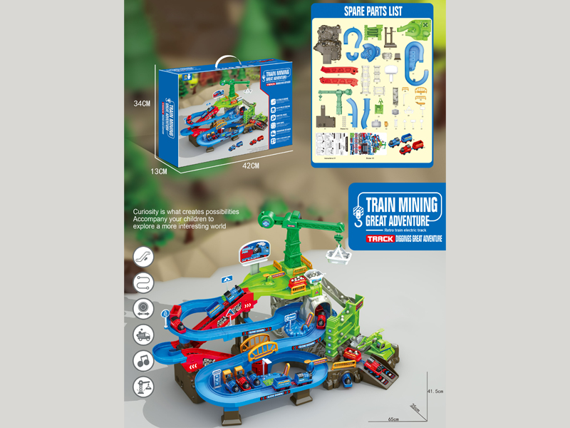 Train And Mine Challenge Game Toy