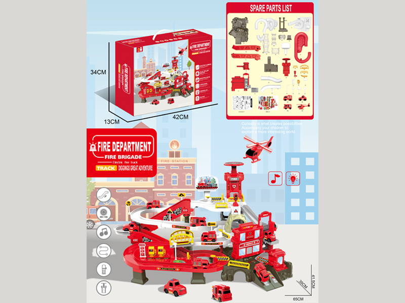 Fire Department Challenge Game Toy