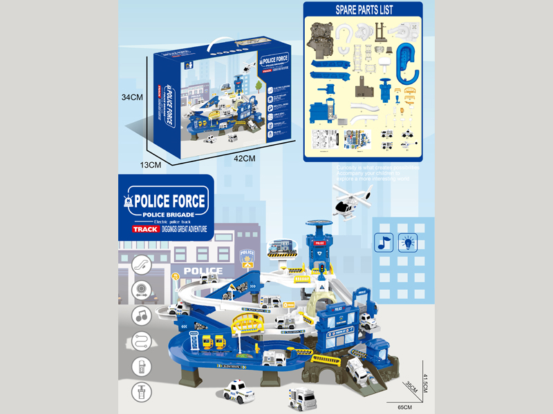 Police Station Challenge Game Toys