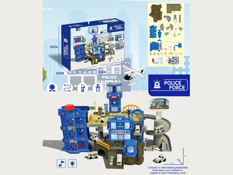 Police Base Challenge Game Toys