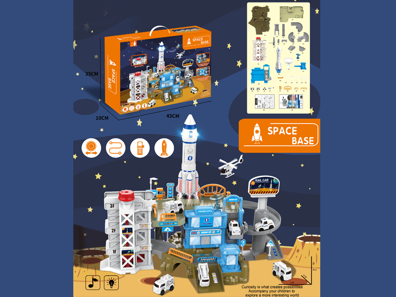 Space Base Challenge Game Toys