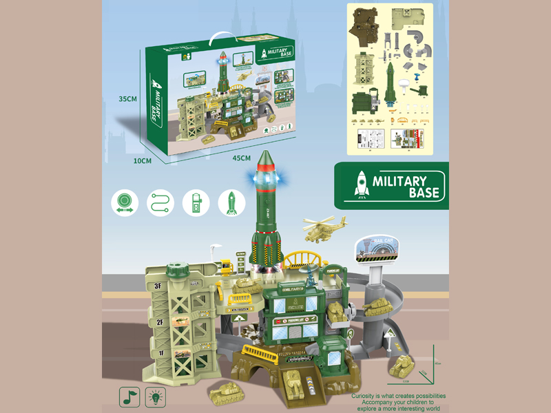 Military Base Challenge Game Toys
