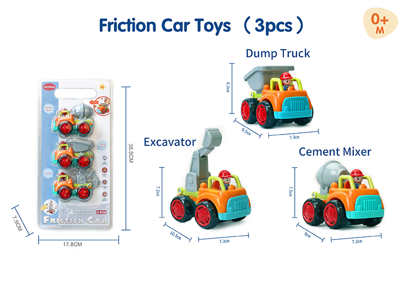 Friction Engineering Trucks 3pcs
