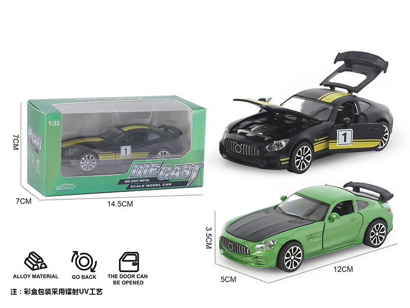 1:32 Mercedes-Benz GT Pull Back Alloy Car