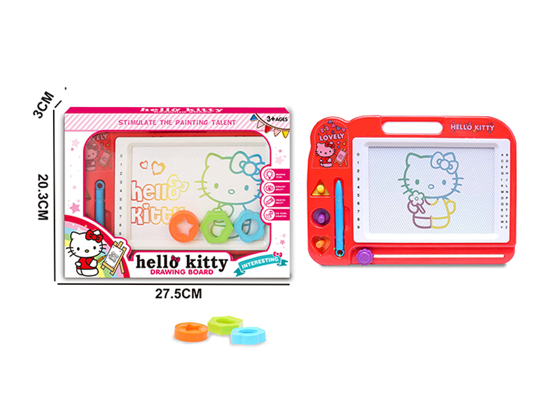 Magnetic Color KT Cat Writing Board +Pen+Accessories