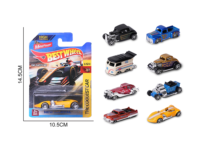 1:64 Slide Alloy Car(Vintage Car)