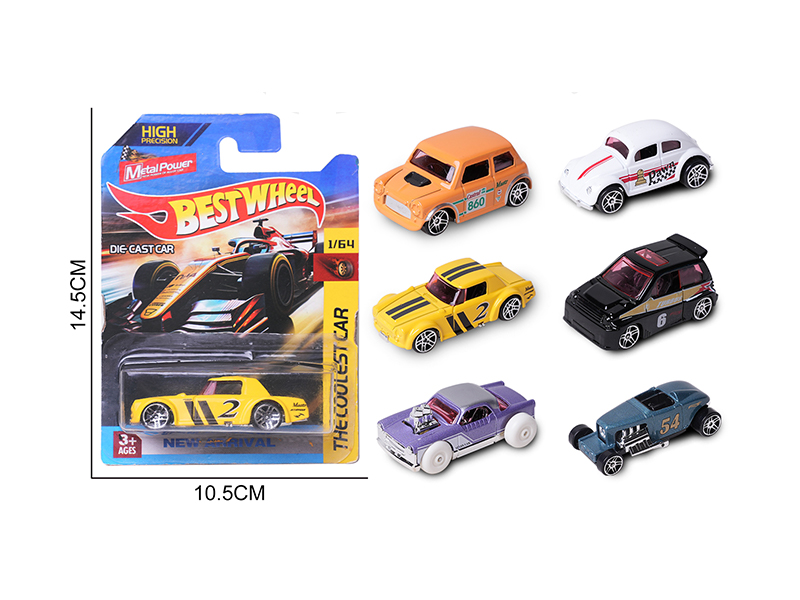 1:64 Slide Alloy Car(Vintage Car)