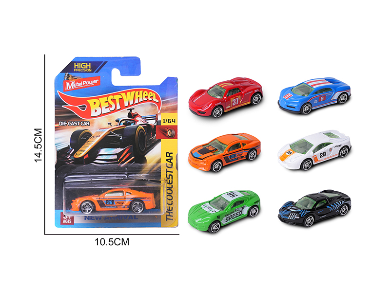 1:64 Slide Alloy Car(Racing Car/Sports Car)