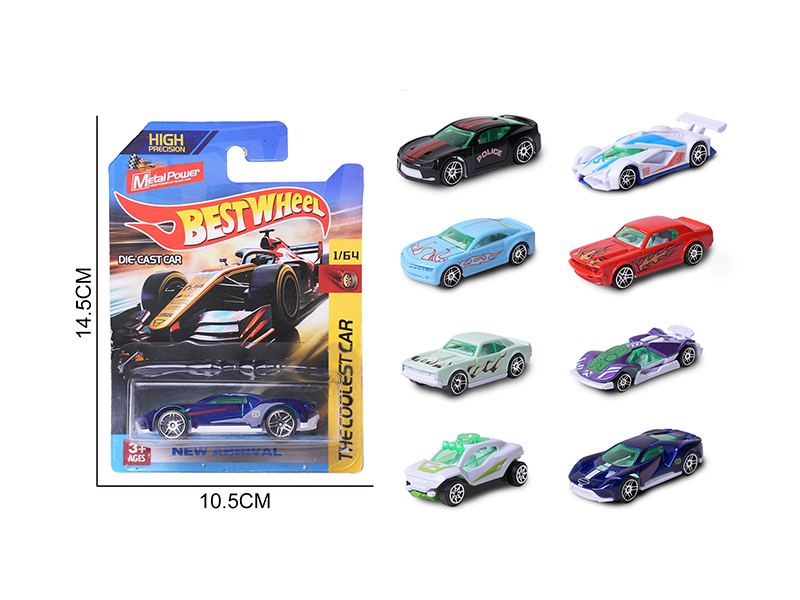 1:64 Slide Alloy Car(Racing Car/Sports Car)