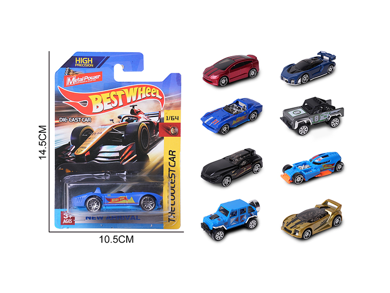 1:64 Slide Alloy Car(Racing Car/Sports Car/Off Road Vehicle)