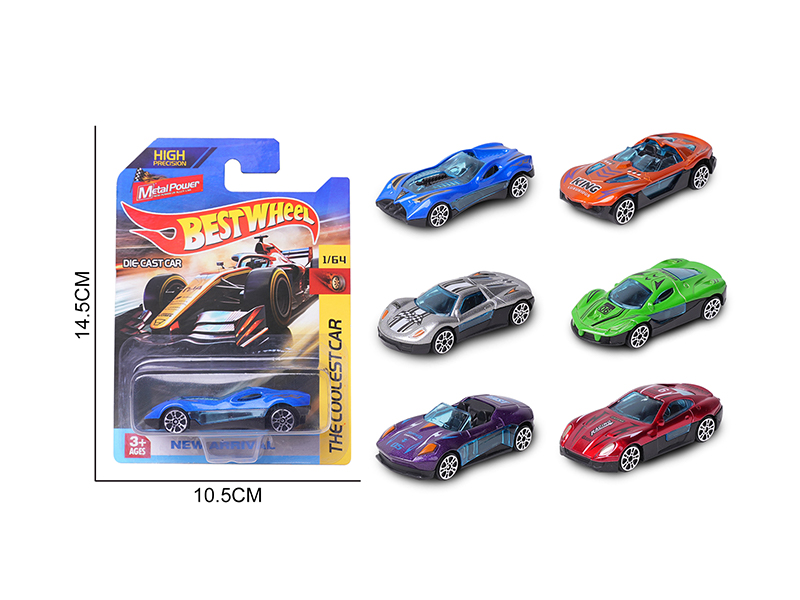 1:64 Slide Alloy Car(Racing Car/Sports Car)