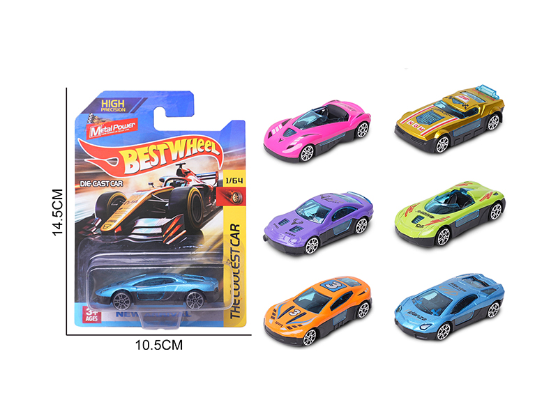 1:64 Slide Alloy Car(Racing Car/Sports Car)