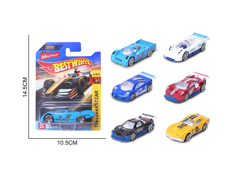 1:64 Slide Alloy Car(Racing Car/Sports Car)