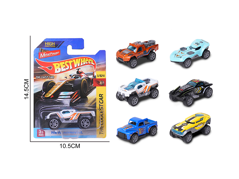 1:64 Slide Alloy Car(Off Road Vehicle)