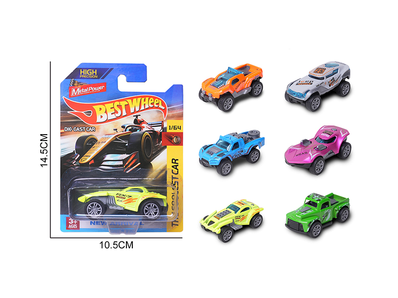 1:64 Slide Alloy Car(Off Road Vehicle)