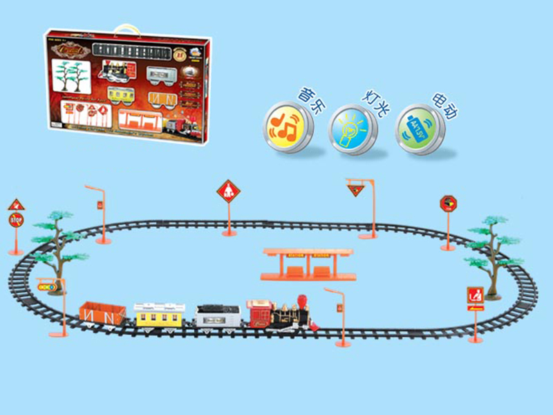 B/O Classic Rail Train(Lights & Music, With Accessories)