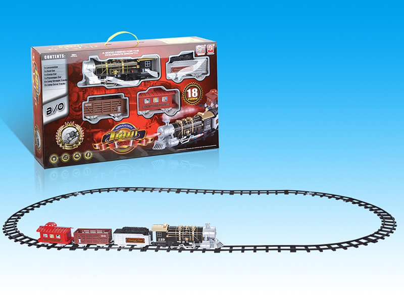 B/O Classical Steam Rail Train(Lights & Music, Smoke)