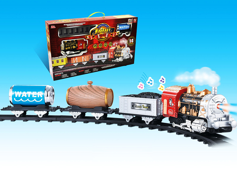 B/O Classical Steam Rail Train(Lights & Music, Smoke)