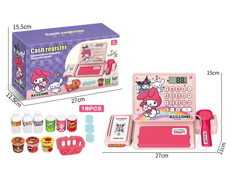 18PCS Cash Register Series
