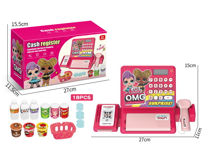 18PCS Cash Register Series